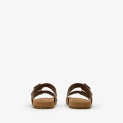Check Suede Urchin Sandals