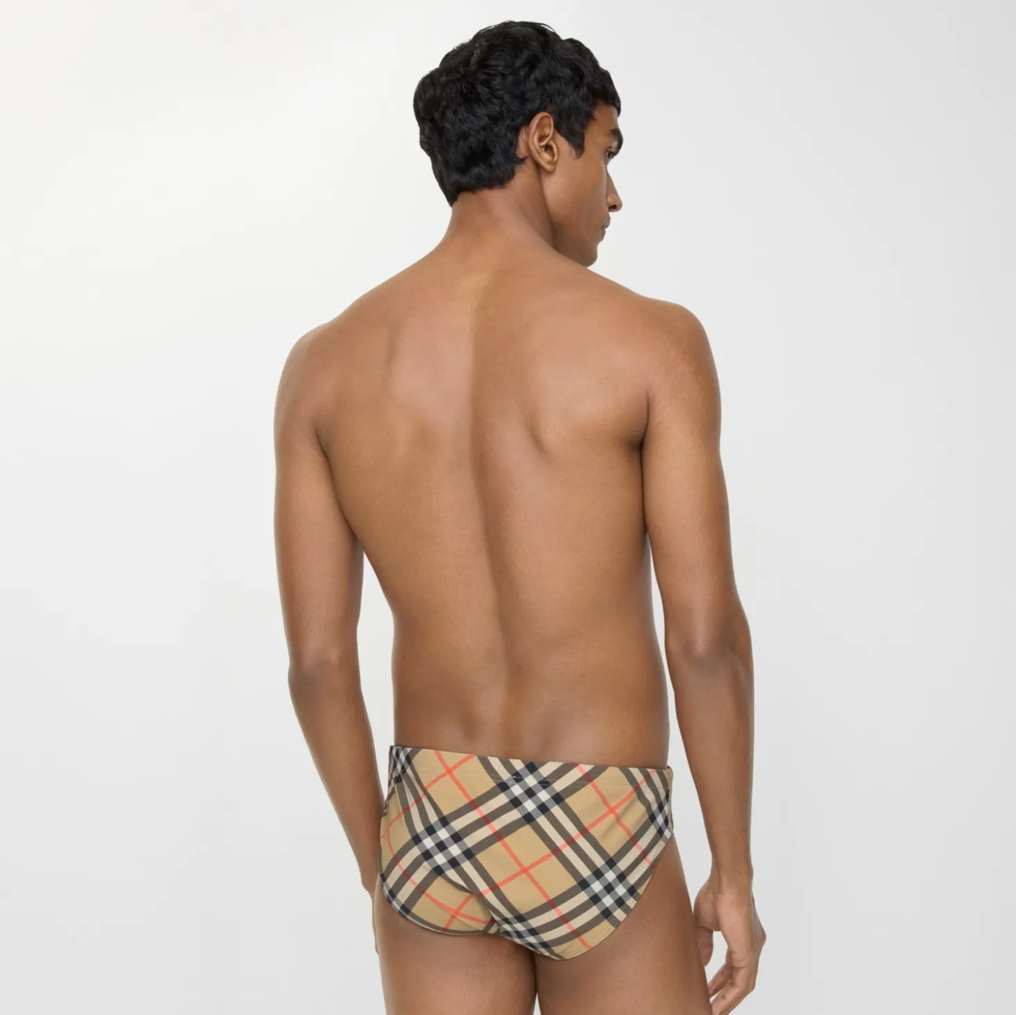 Check Swim Briefs