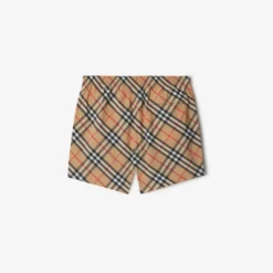 Check Swim Shorts