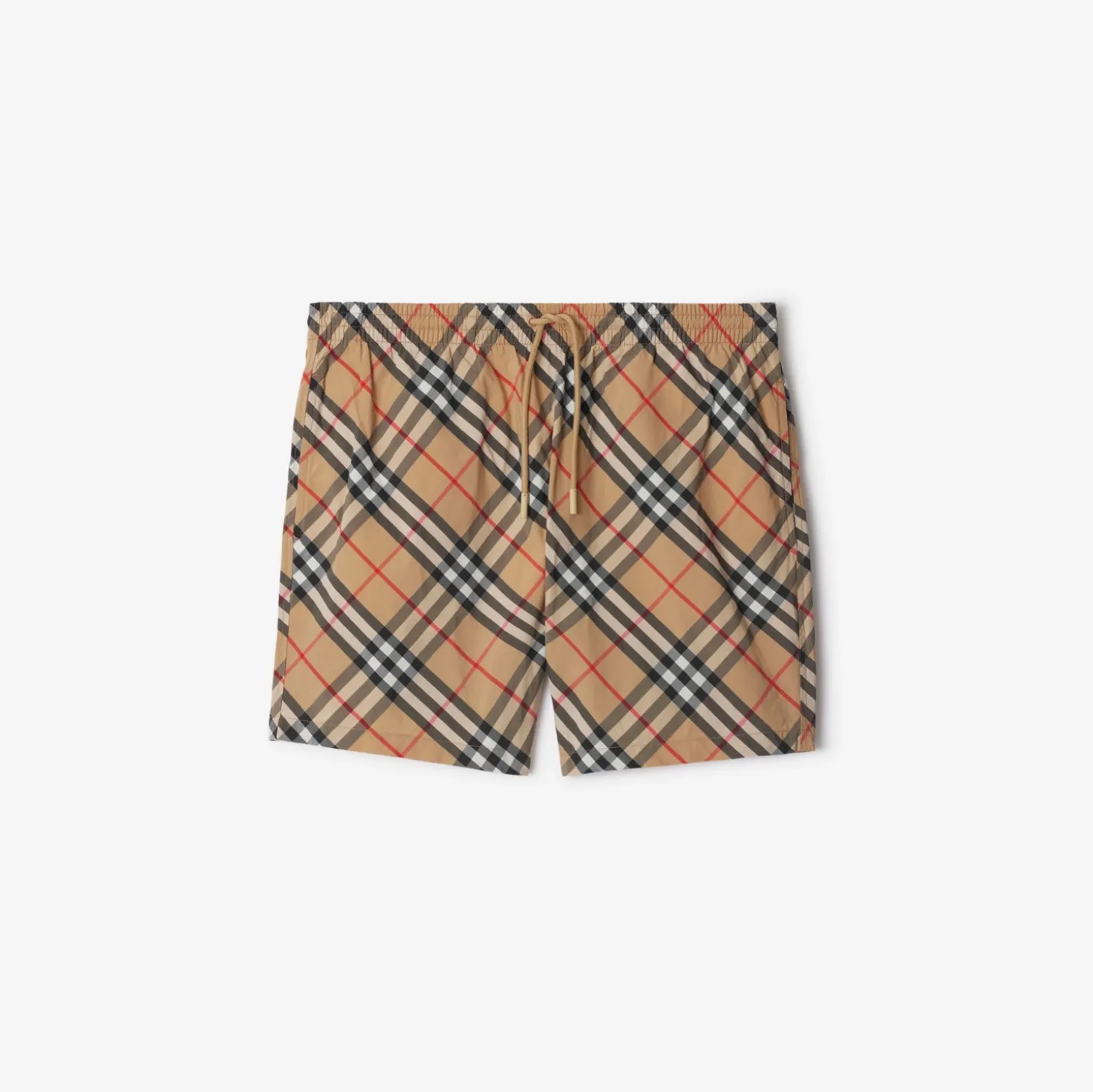 Check Swim Shorts
