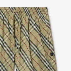 Check Swim Shorts