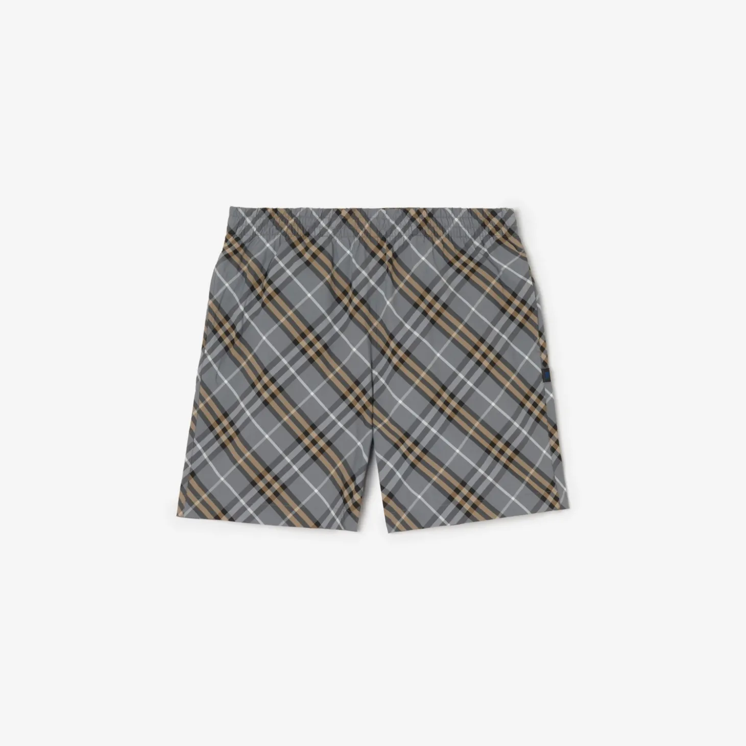Check Swim Shorts