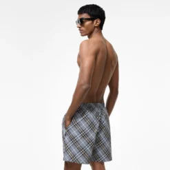 Check Swim Shorts