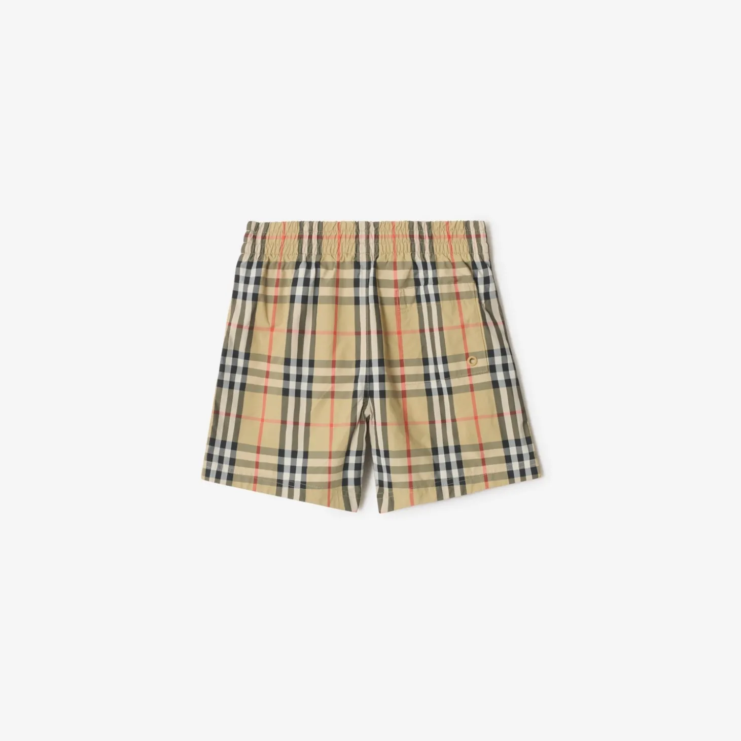 Check Swim Shorts