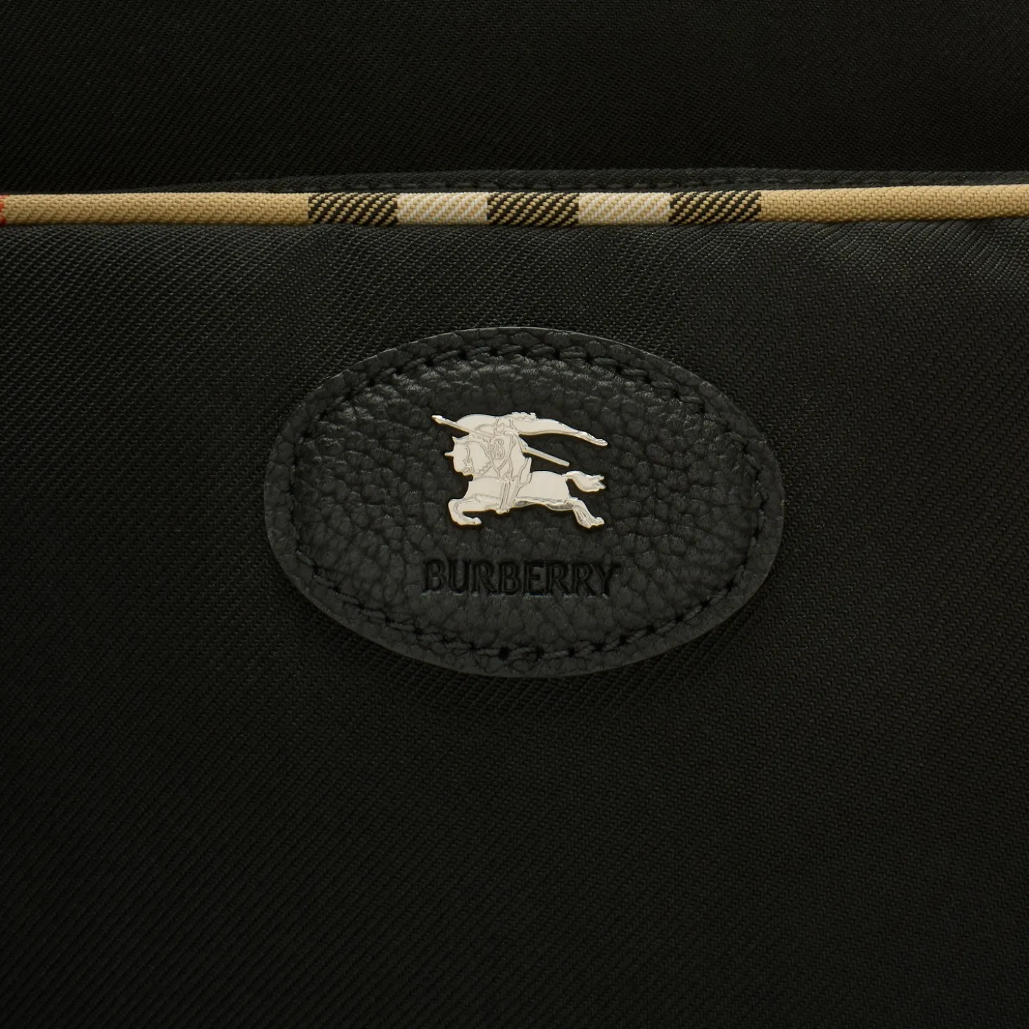 Check Trim Backpack