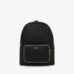 Check Trim Backpack