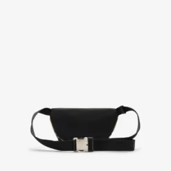 Check Trim Belt Bag