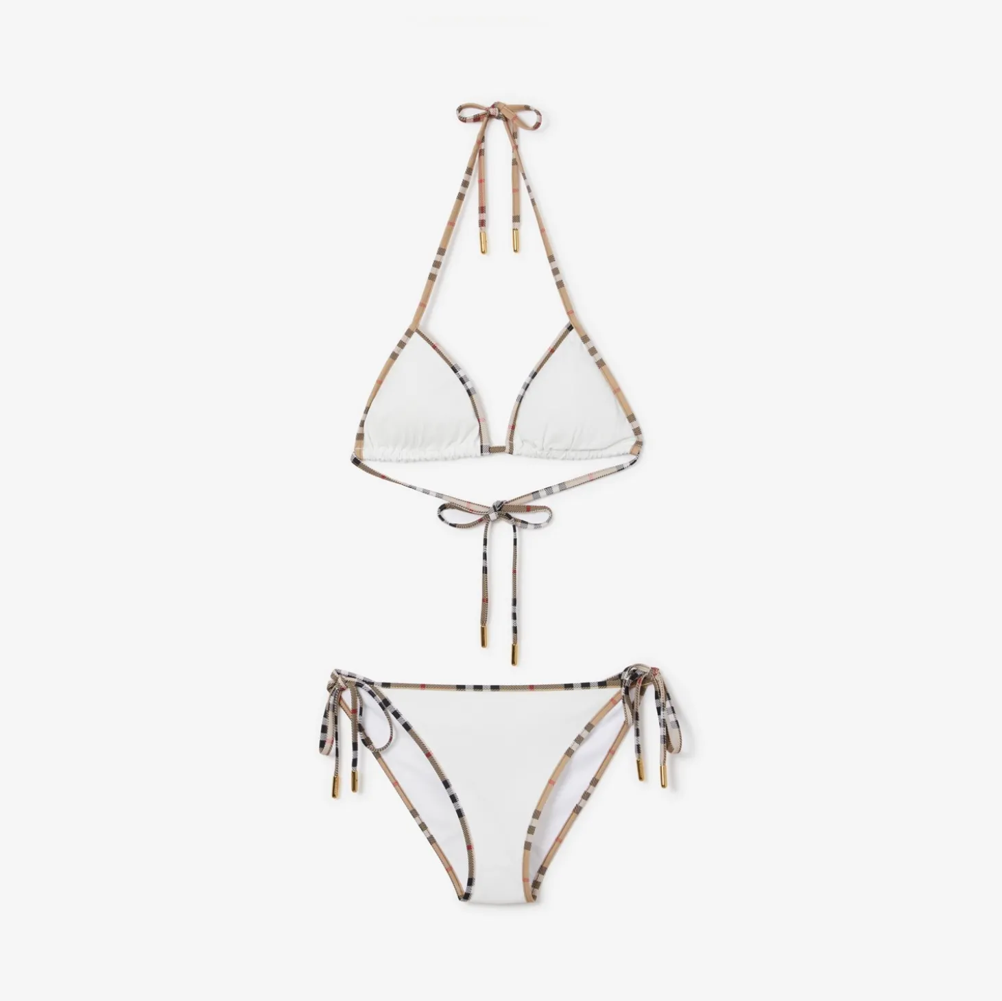 Check Trim Bikini