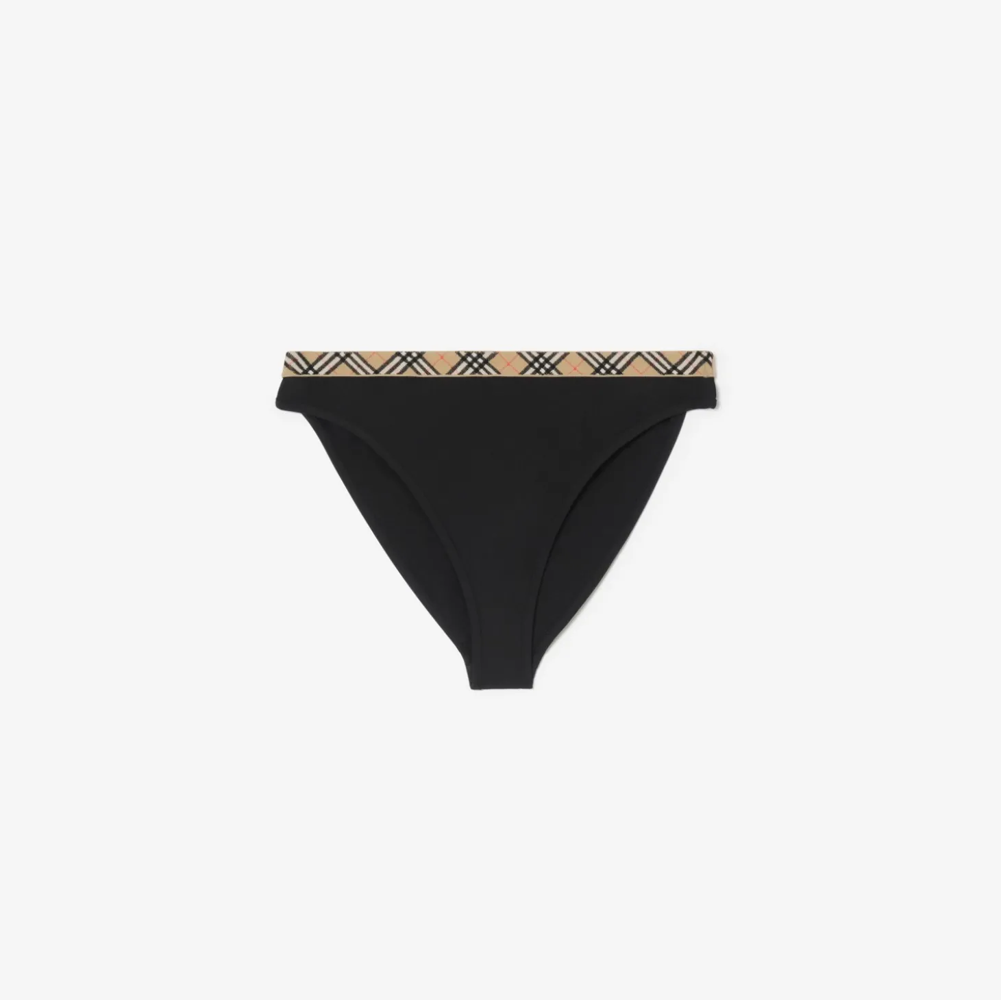 Check Trim Bikini Briefs