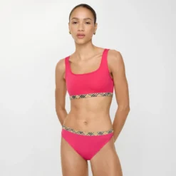 Check Trim Bikini Briefs