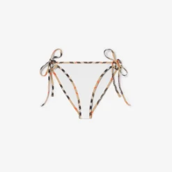 Check Trim Bikini Briefs