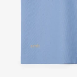 Check Trim Cotton Polo Shirt