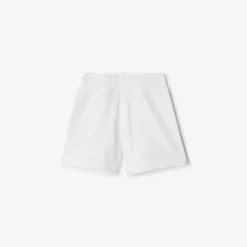 Check Trim Cotton Shorts