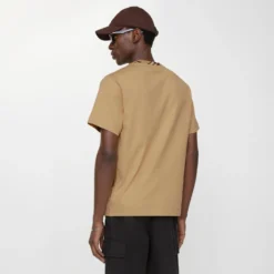 Check Trim Cotton T-shirt