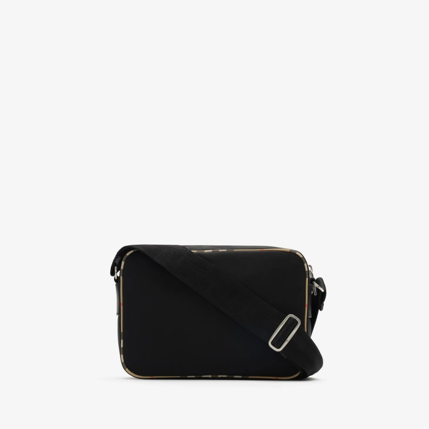 Check Trim Crossbody Bag