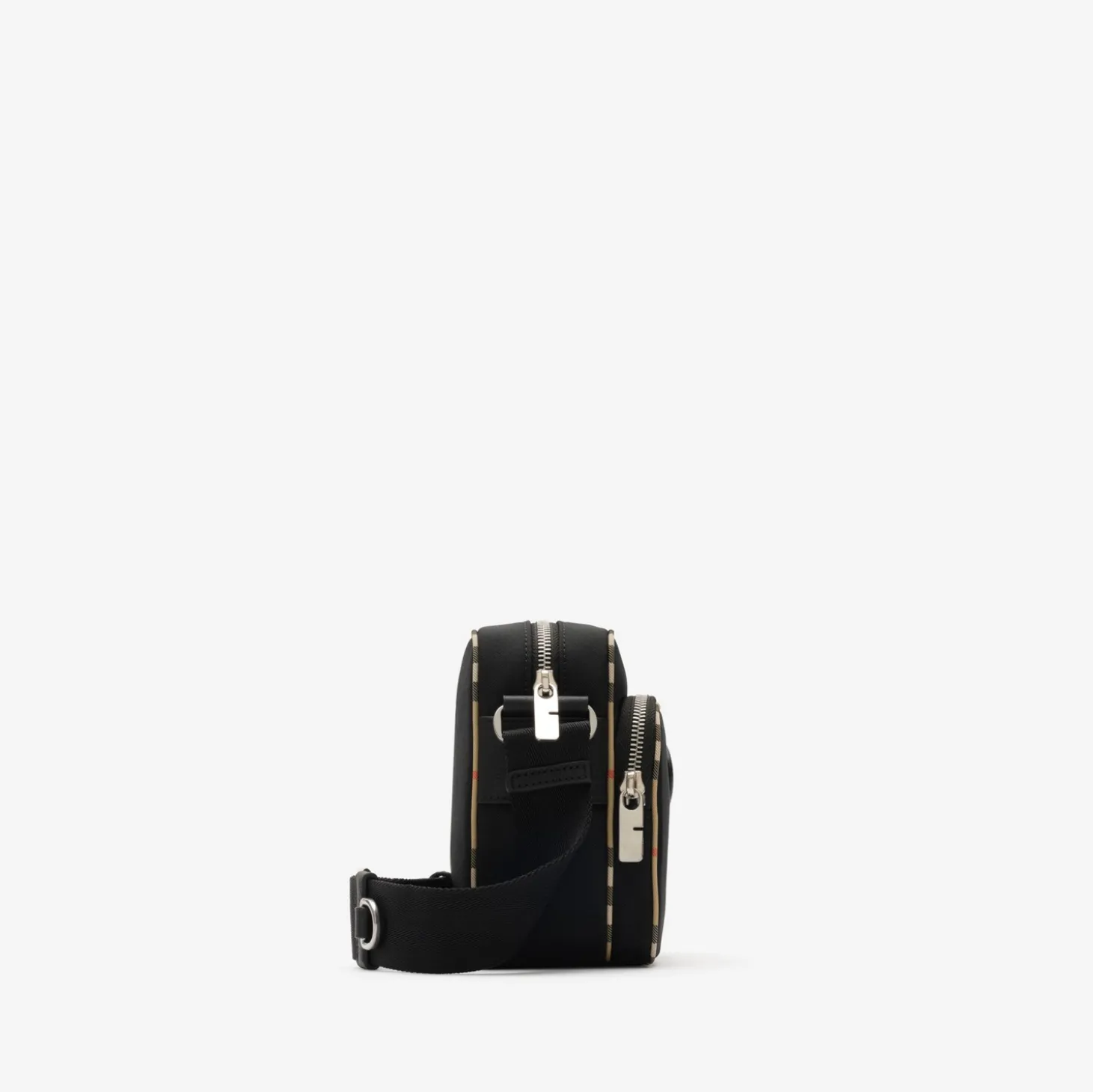 Check Trim Crossbody Bag