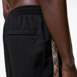 Check Trim Swim Shorts