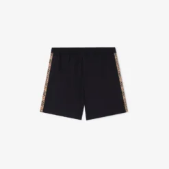 Check Trim Swim Shorts