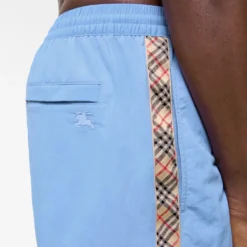 Check Trim Swim Shorts