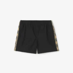 Check Trim Swim Shorts