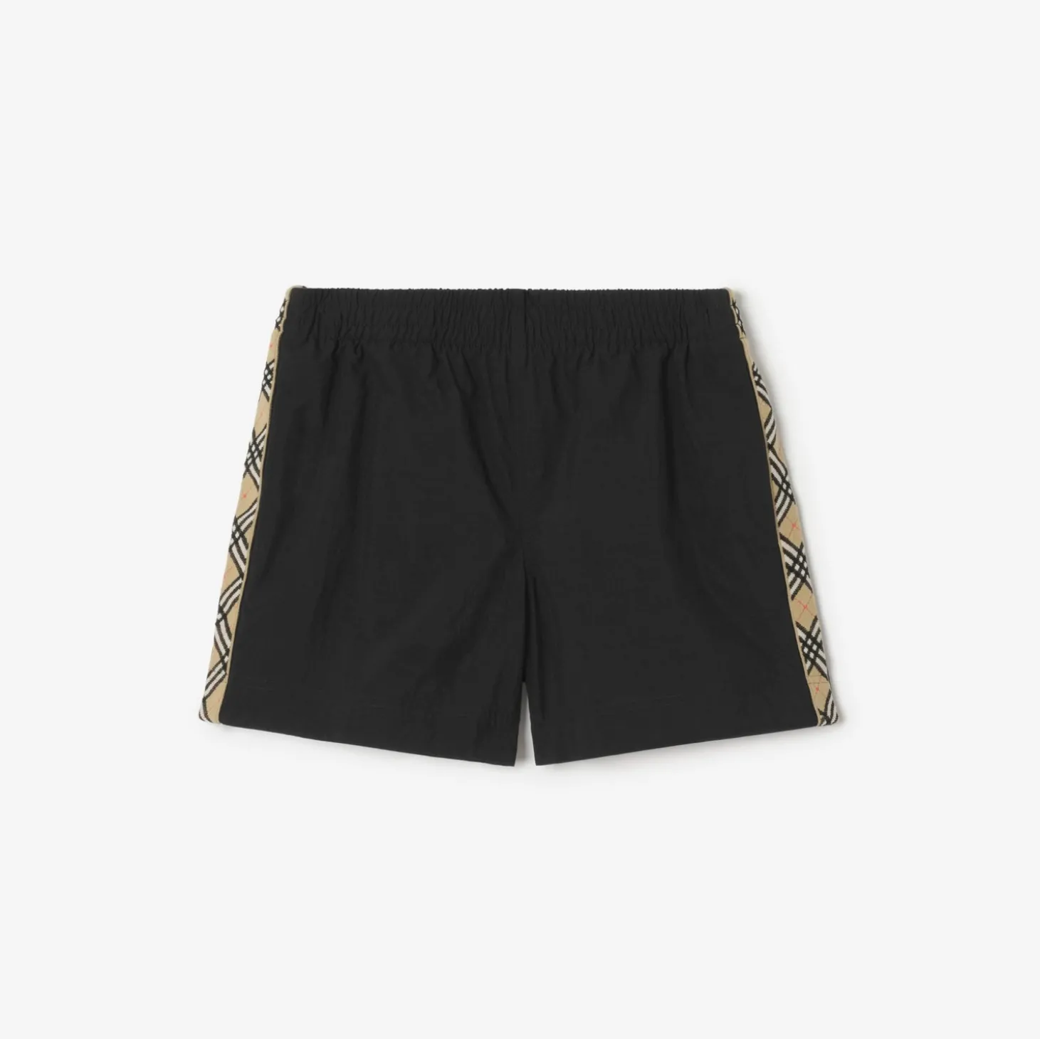 Check Trim Swim Shorts