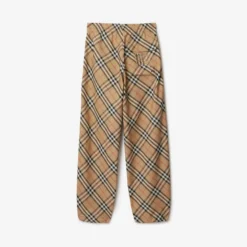 Check Twill Trousers