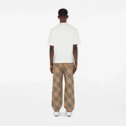 Check Twill Trousers