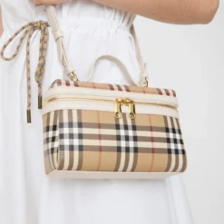 Check Vanity Bag
