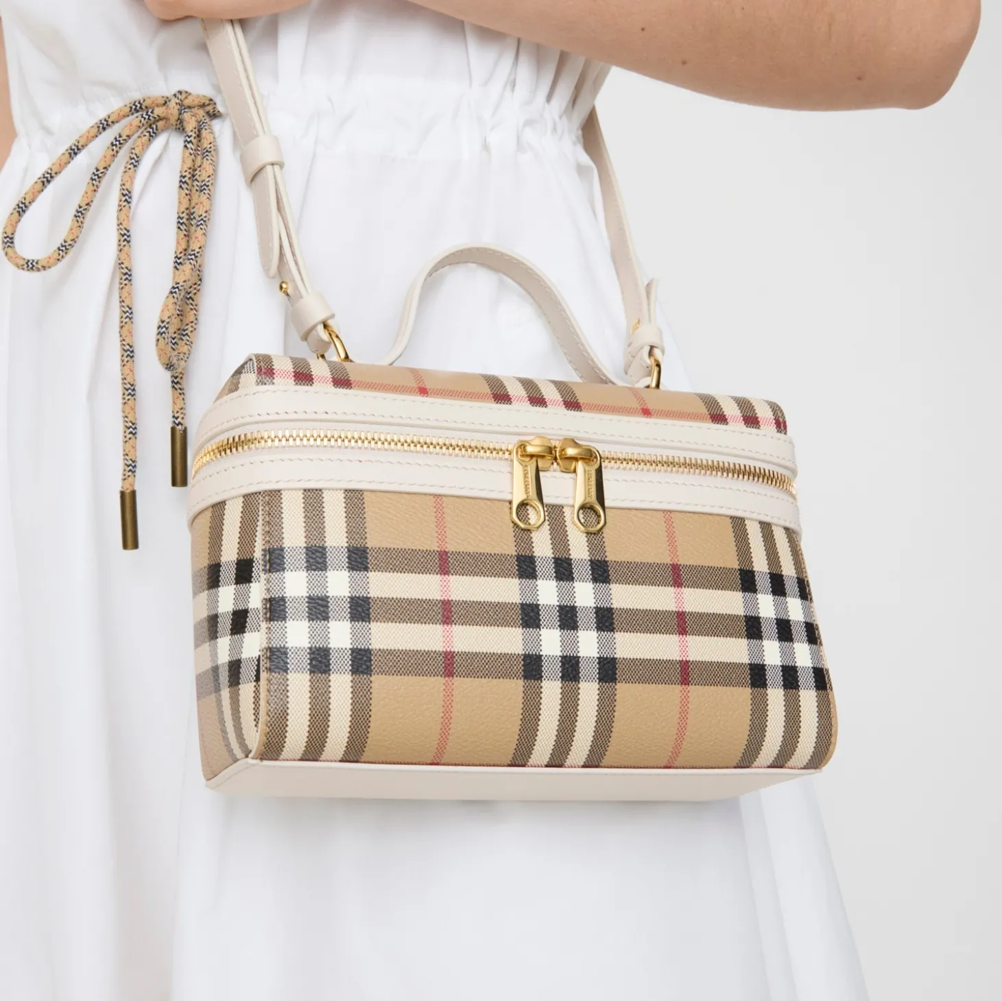 Check Vanity Bag
