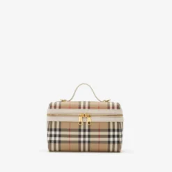 Check Vanity Bag