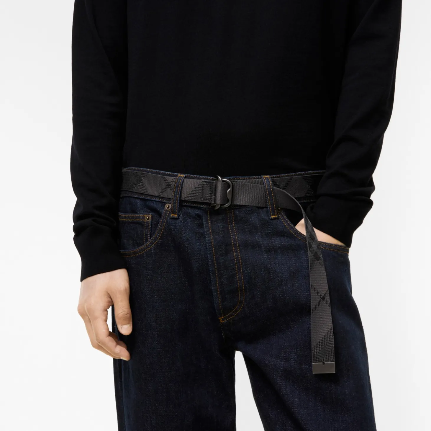 Check Webbing Belt