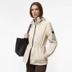 Check Whitstable Hooded Jacket
