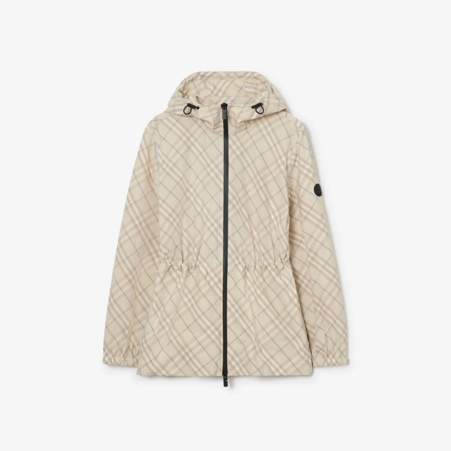 Check Whitstable Hooded Jacket