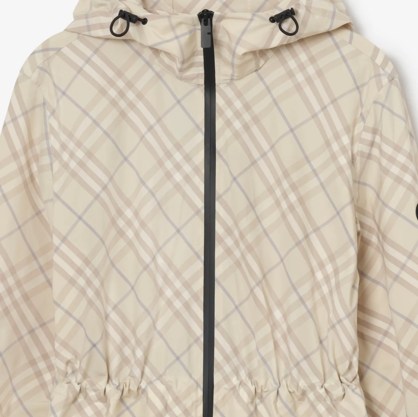 Check Whitstable Hooded Jacket