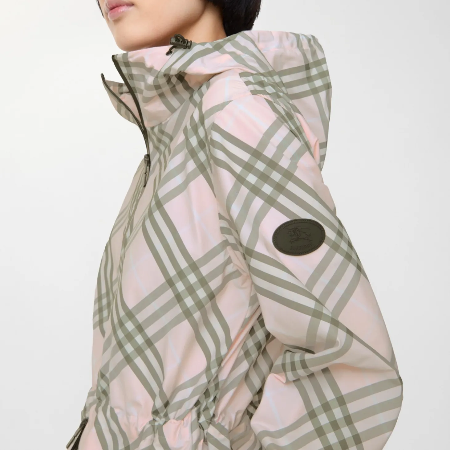 Check Whitstable Hooded Jacket