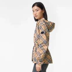 Check Whitstable Hooded Jacket