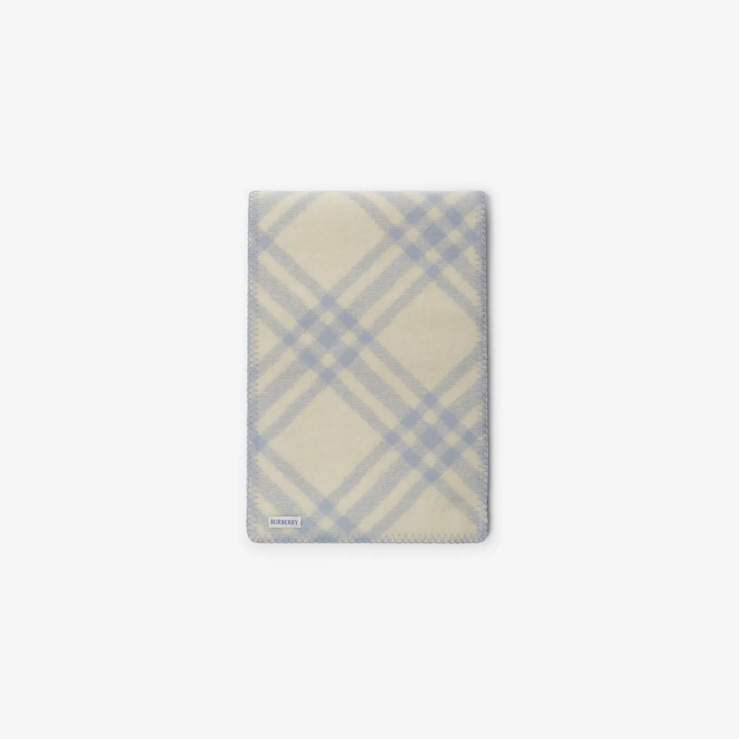 Check Wool Scarf