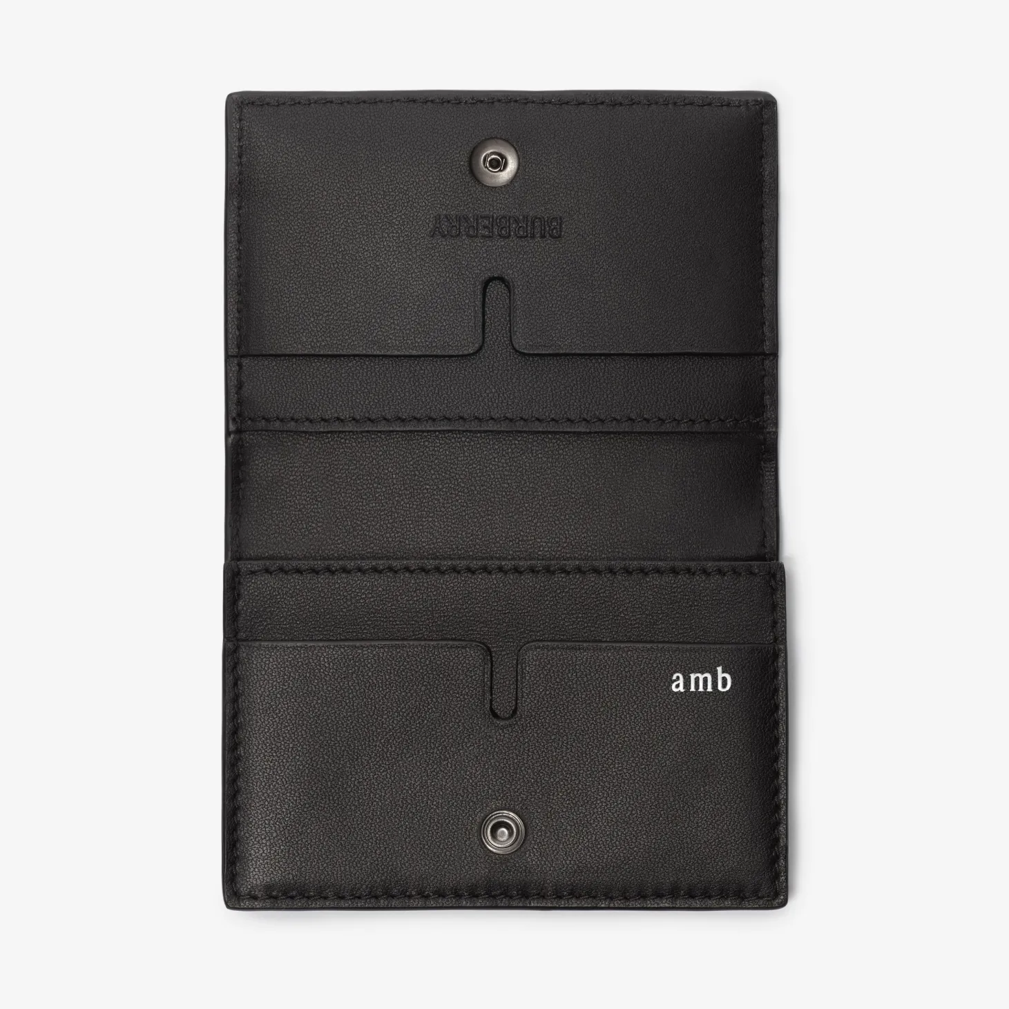 City Check Bifold Card Case