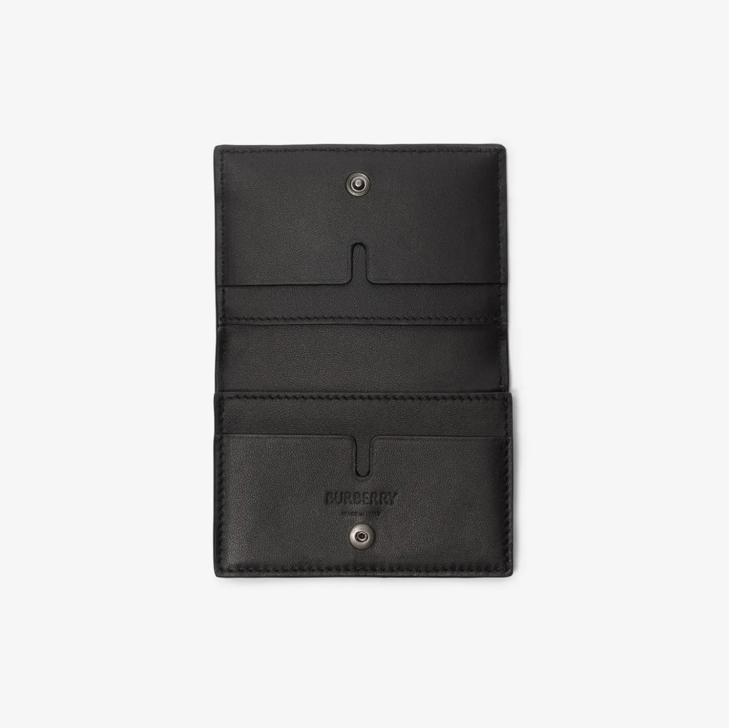 City Check Bifold Card Case