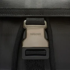 City Check Clip Backpack