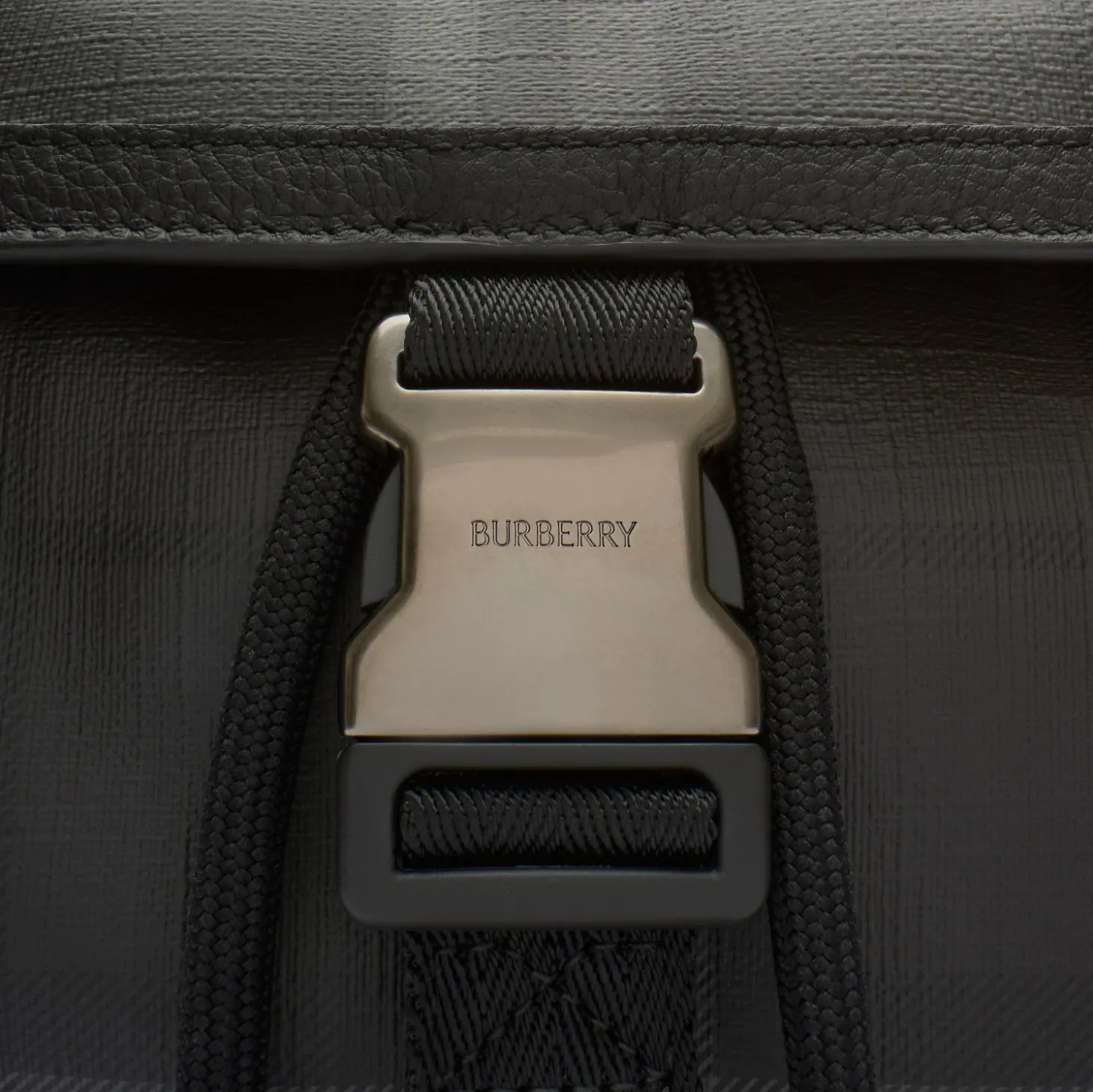 City Check Clip Backpack