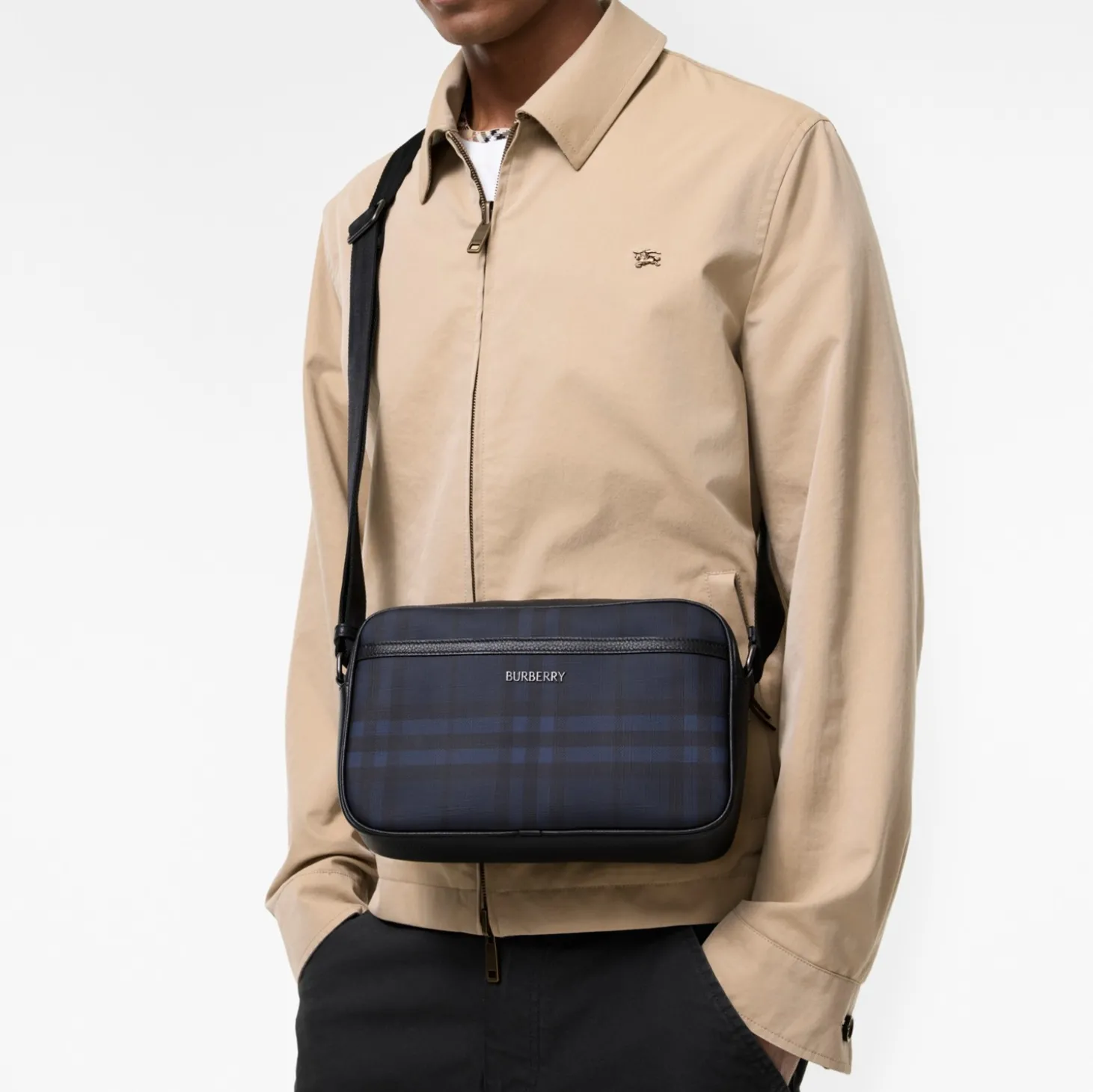 City Check Crossbody Bag