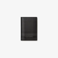 City Check Folding Card Case