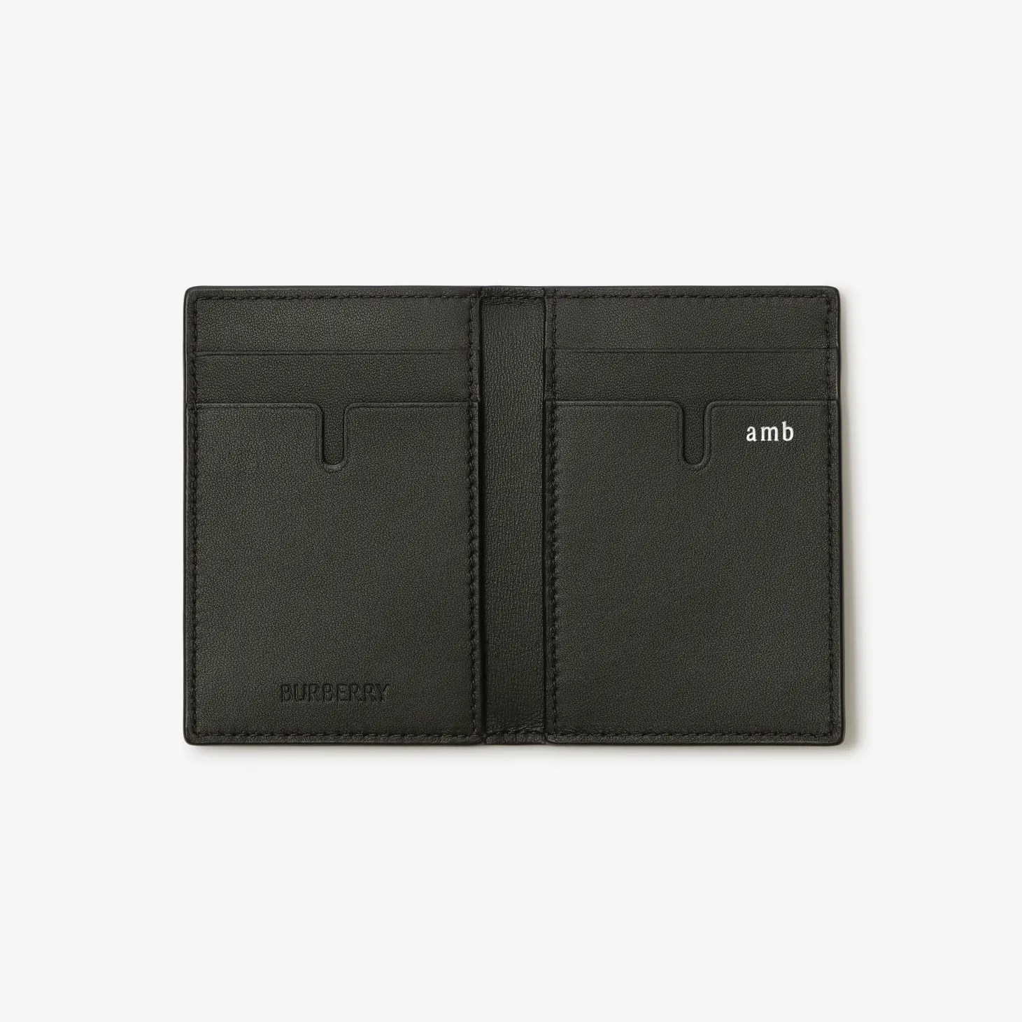 City Check Folding Card Case