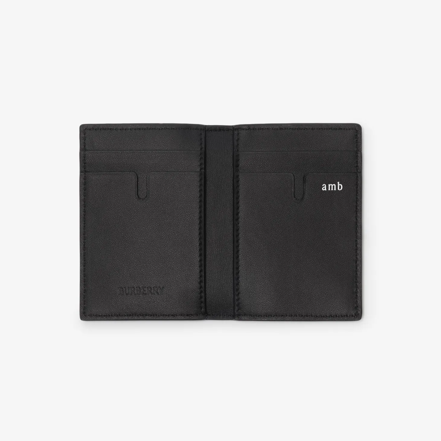 City Check Folding Card Case
