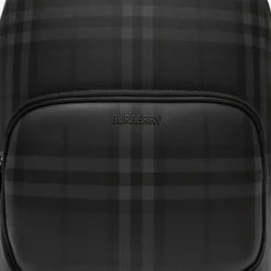 City Check Zip Backpack