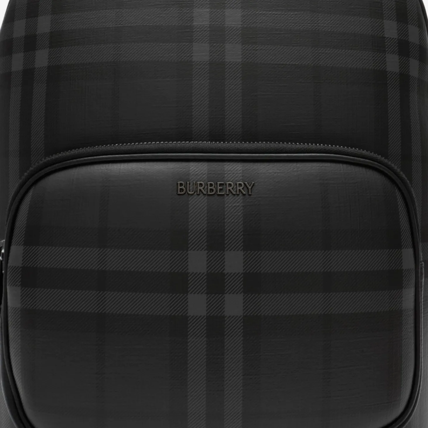 City Check Zip Backpack