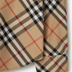 Classic Fit Check Cotton Poplin Shirt