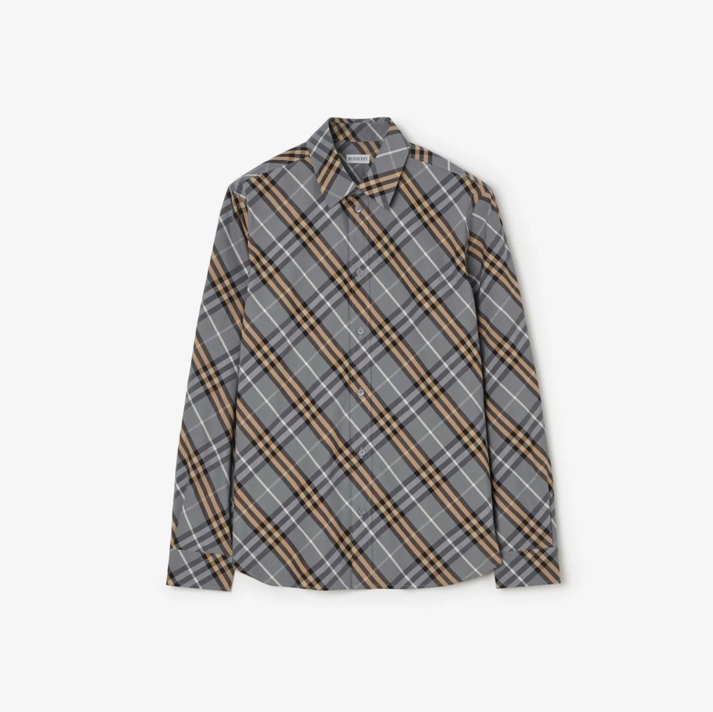 Classic Fit Check Cotton Shirt