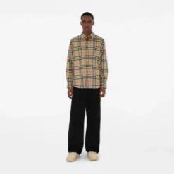 Classic Fit Check Cotton Shirt